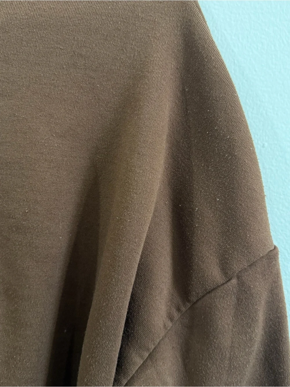 Chocolate Brown Crewneck Sweater